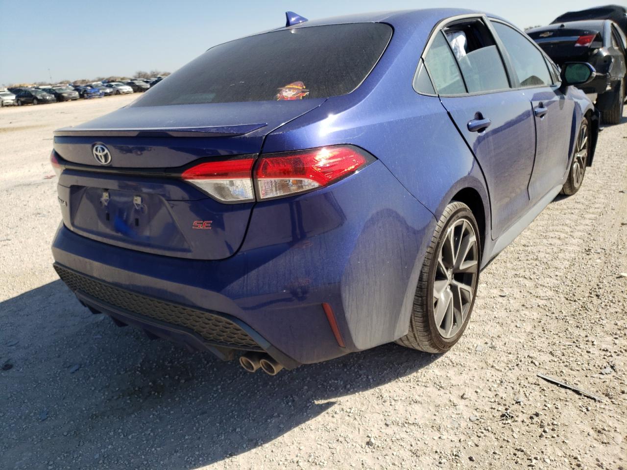 Photo 4 from auction – 2021 TOYOTA COROLLA SE with VIN 5YFS4MCE9MP084780