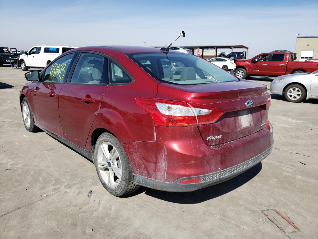 Photo 3 from auction – 2014 FORD FOCUS SE with VIN 1FADP3F27EL453633