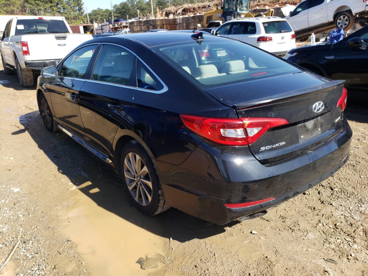 Photo 3 from auction – 2015 HYUNDAI SONATA SPO with VIN 5NPE34AF1FH076958