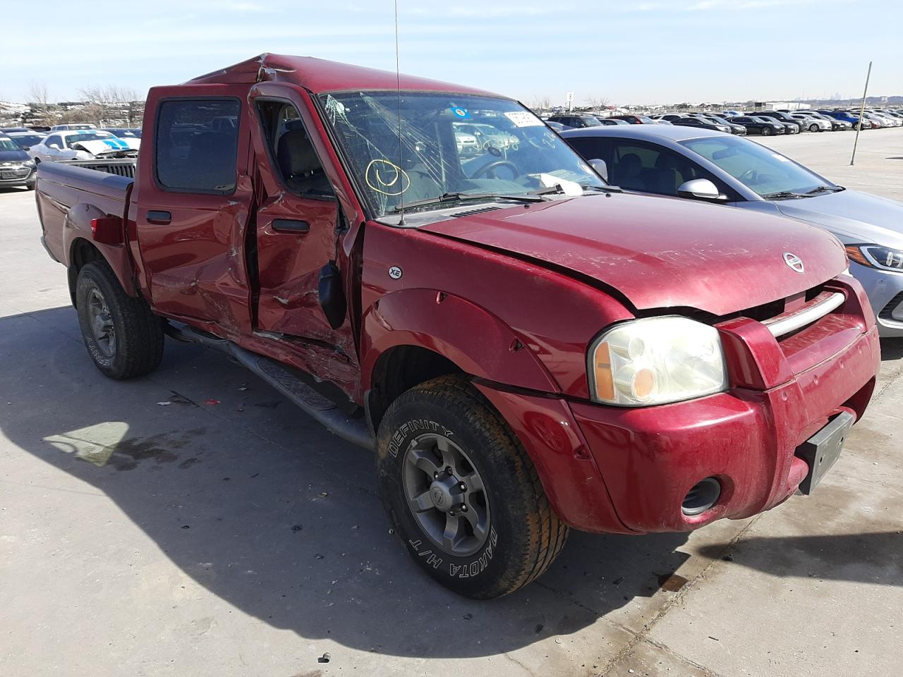 NISSAN FRONTIER C 2004 with VIN 1N6ED27T74C419793 - Photo from auction