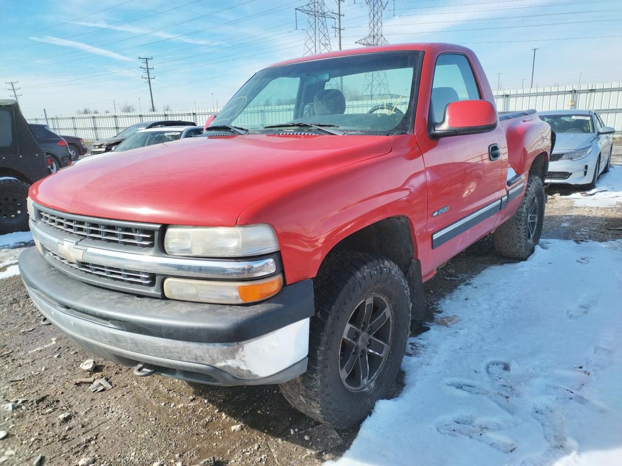 Photo 2 from auction – 2000 CHEVROLET SILVERADO with VIN 1GCEK14T5YZ287658