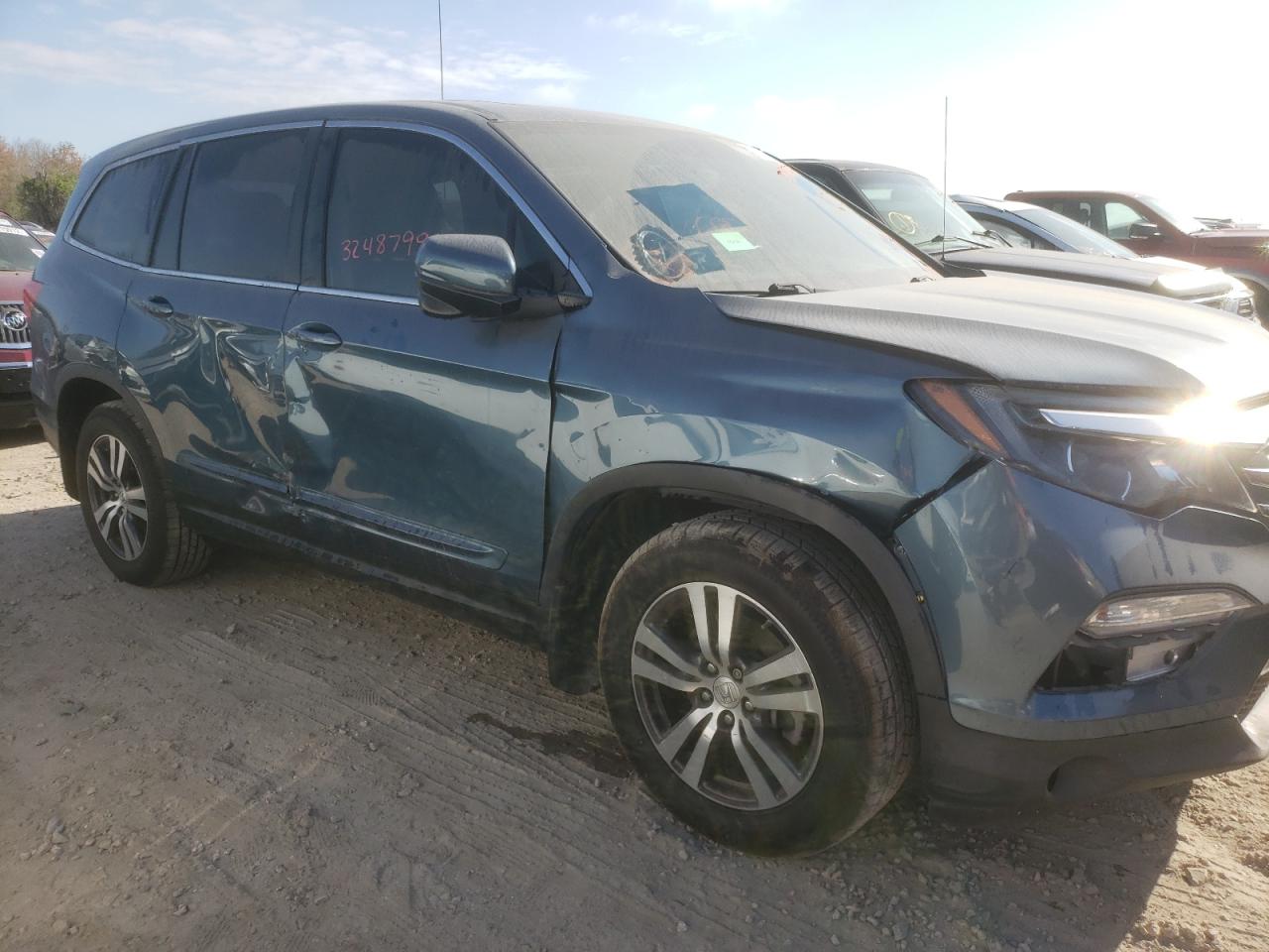 Photo 9 from auction – 2016 HONDA PILOT EXL with VIN 5FNYF5H54GB055240