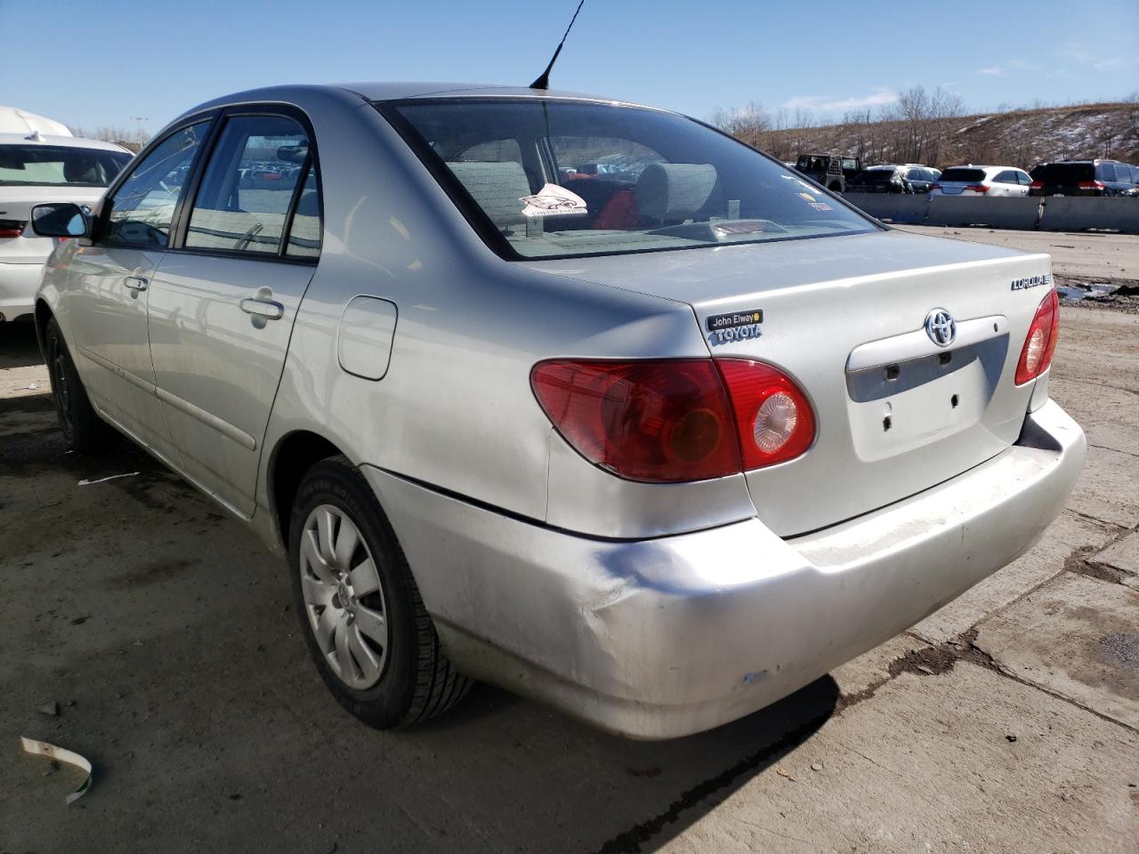 Photo 3 from auction – 2003 TOYOTA COROLLA CE with VIN JTDBR32E332009177