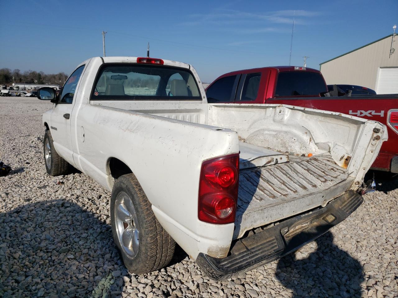 Photo 3 from auction – 2007 DODGE RAM 1500 S with VIN 1D7HU16P27J612230
