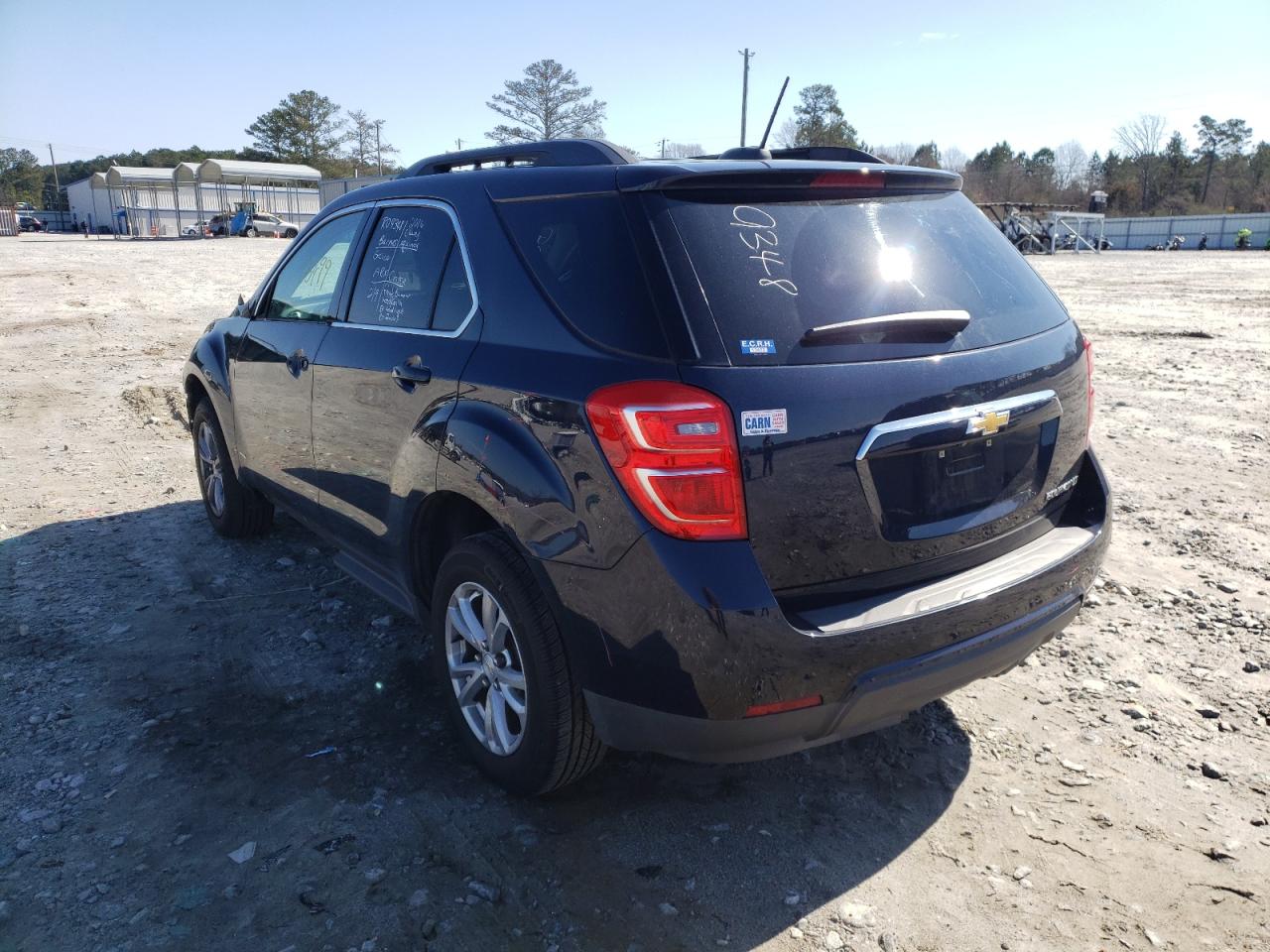 Photo 3 from auction – 2016 CHEVROLET EQUINOX LT with VIN 2GNALCEK0G1147237