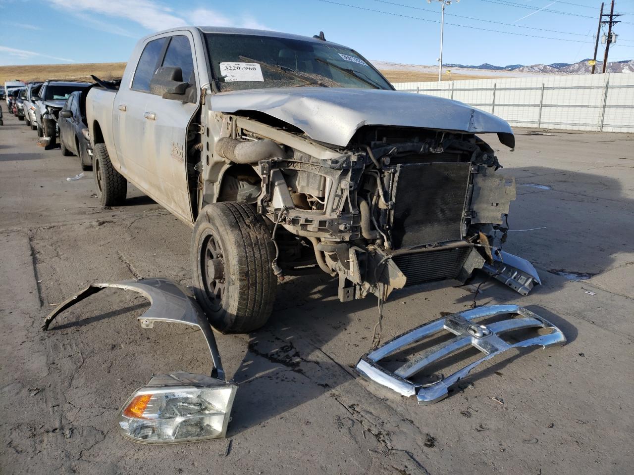 RAM 2500 SLT 2013 with VIN 3C6UR5ML2DG600312 - Photo from auction