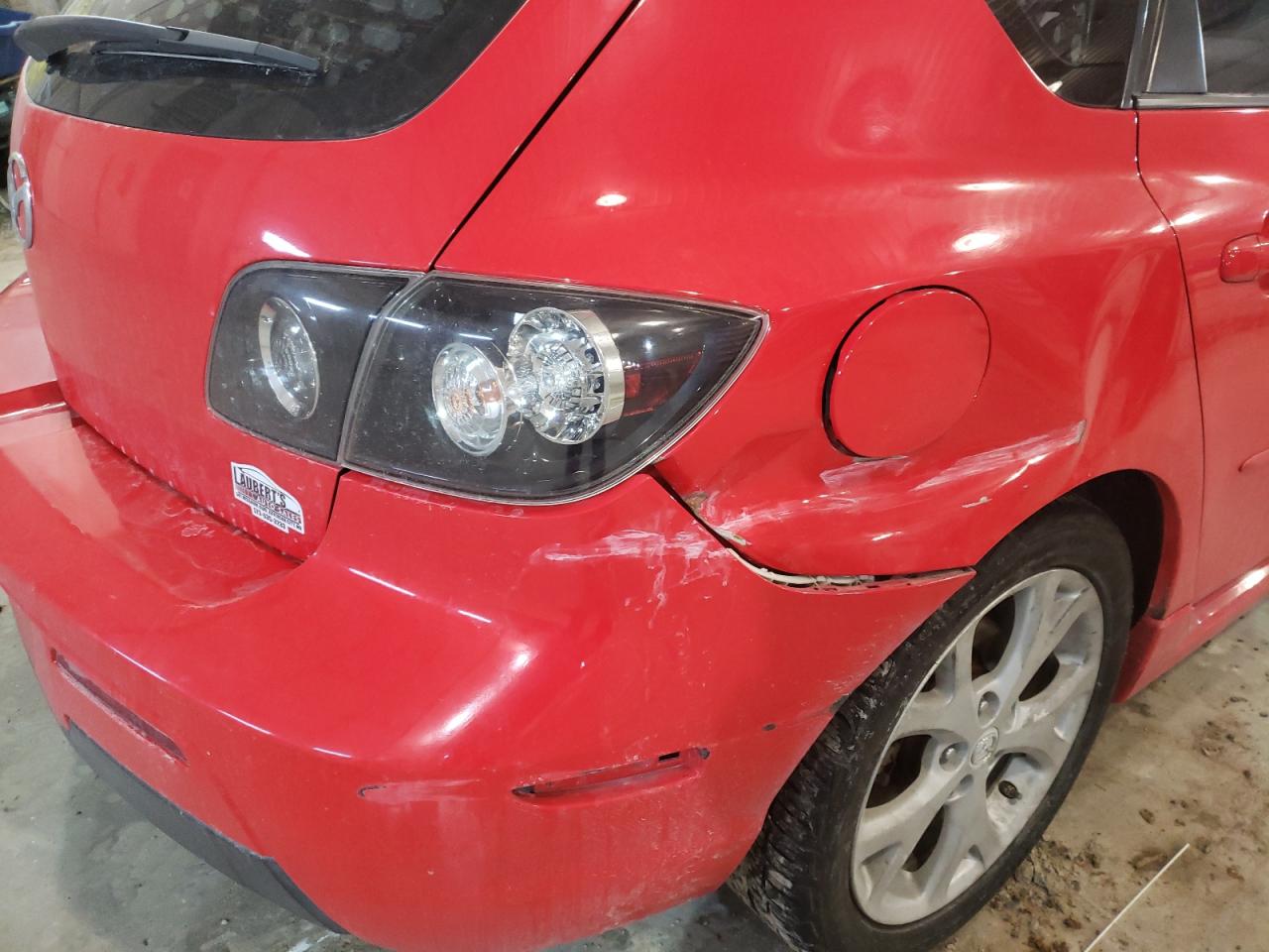 Photo 9 from auction – 2007 MAZDA 3 HATCHBAC with VIN JM1BK343971641824
