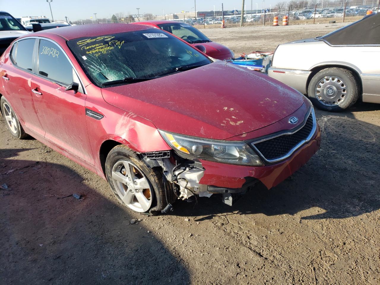 Photo 9 from auction – 2015 KIA OPTIMA LX with VIN 5XXGM4A74FG429686