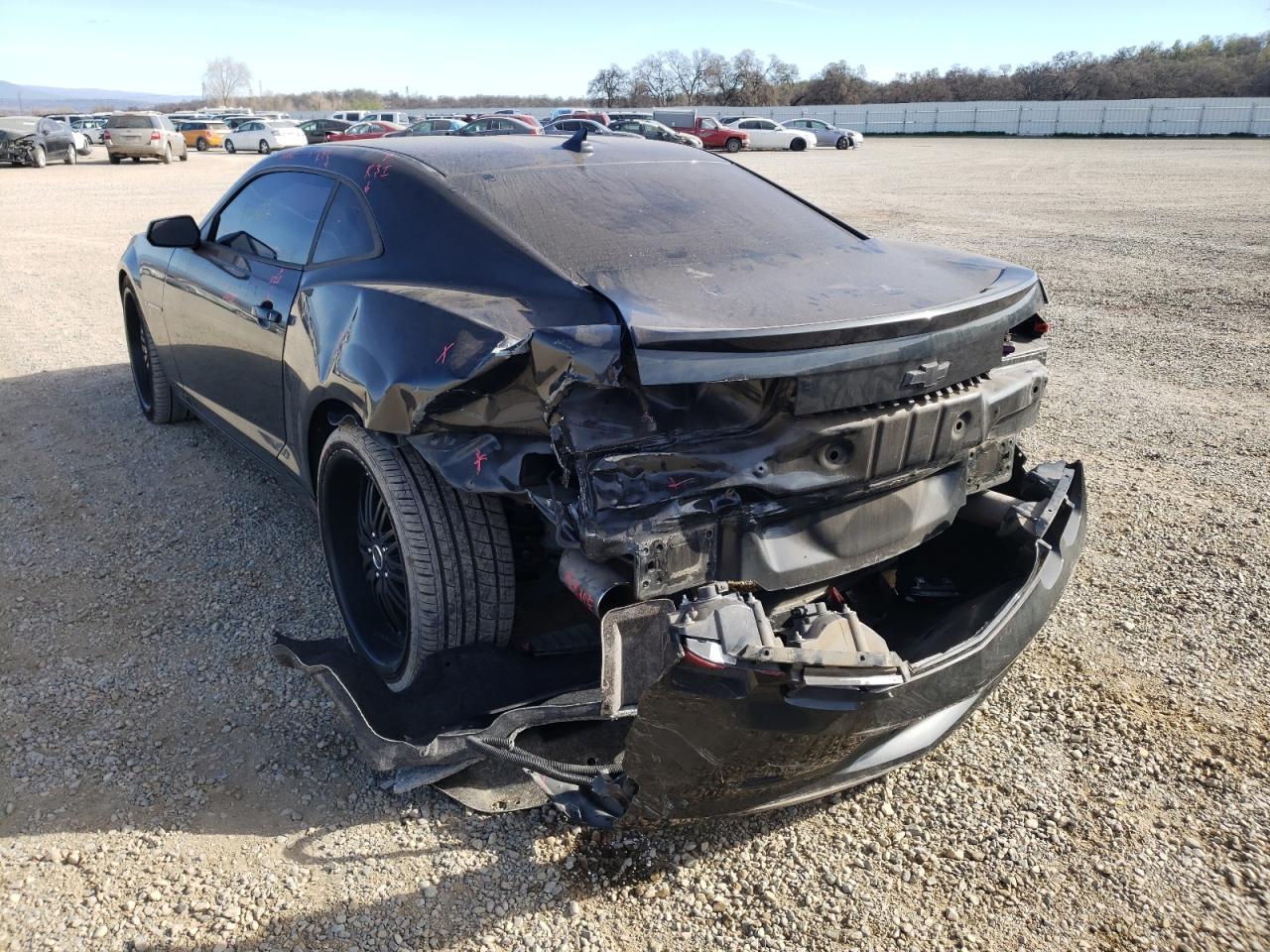 Photo 3 from auction – 2013 CHEVROLET CAMARO LS with VIN 2G1FA1E3XD9244761