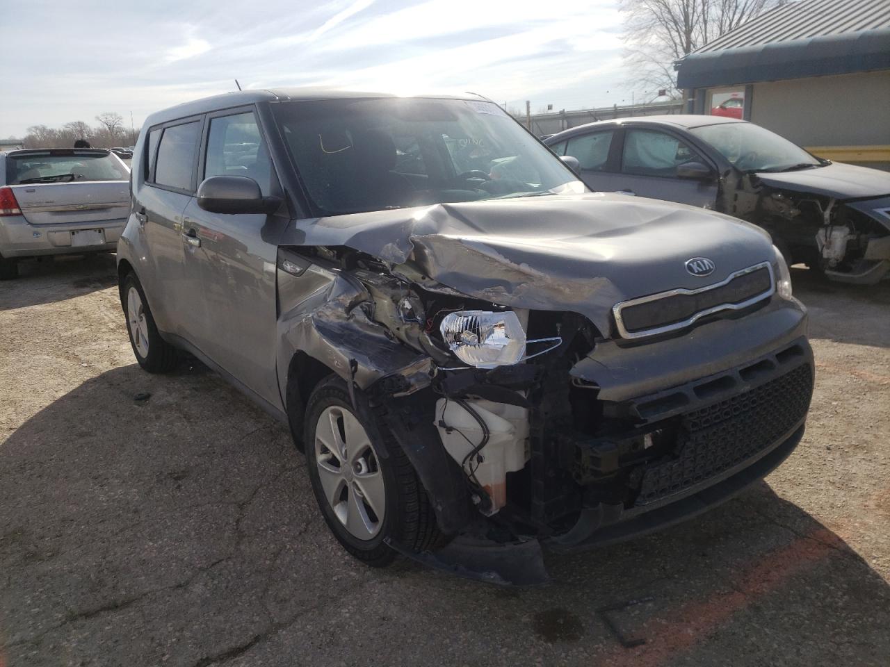 KIA SOUL 2014 with VIN KNDJN2A22E7088727 - Photo from auction