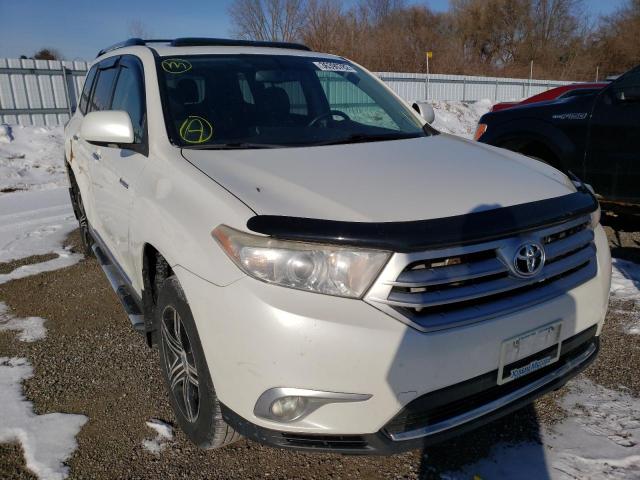 TOYOTA HIGHLANDER 2012 with VIN 5TDDK3EH4CS117268 - Photo from auction