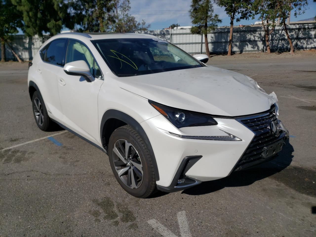 LEXUS NX 300H 2018 with VIN JTJBJRBZ2J2093192 - Photo from auction