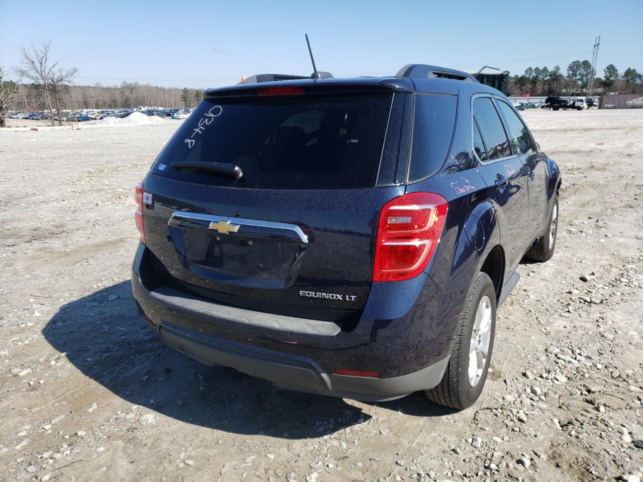 Photo 4 from auction – 2016 CHEVROLET EQUINOX LT with VIN 2GNALCEK0G1147237