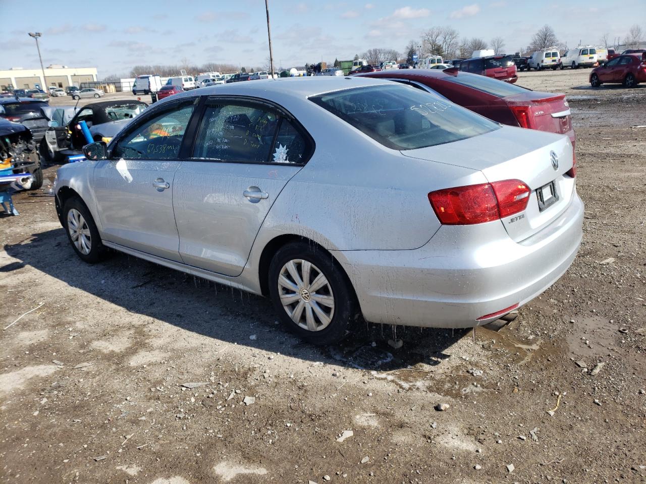 Photo 3 from auction – 2014 VOLKSWAGEN JETTA BASE with VIN 3VW1K7AJ0EM435603