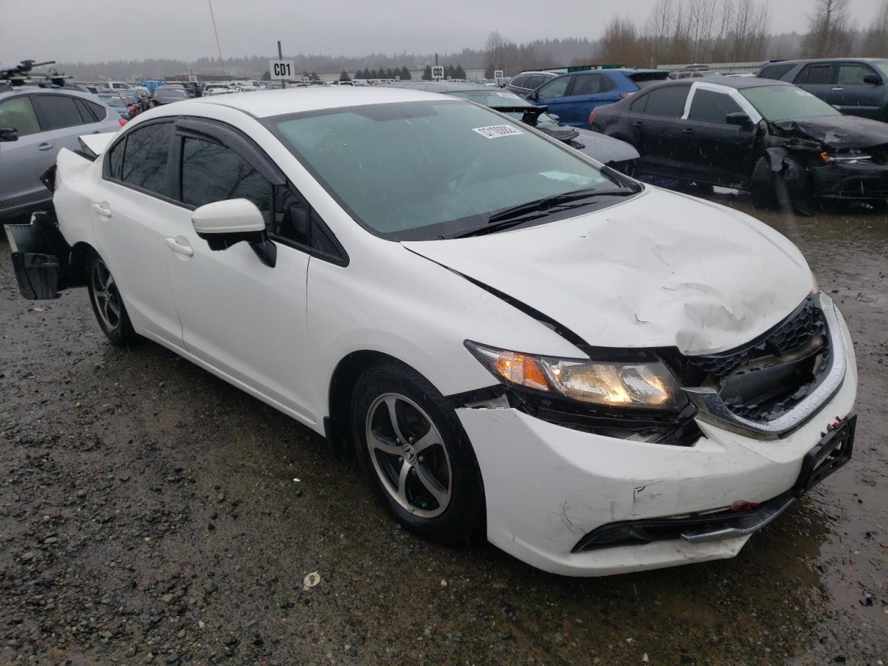 Photo 1 from auction – 2015 HONDA CIVIC SE with VIN 19XFB2F72FE211074