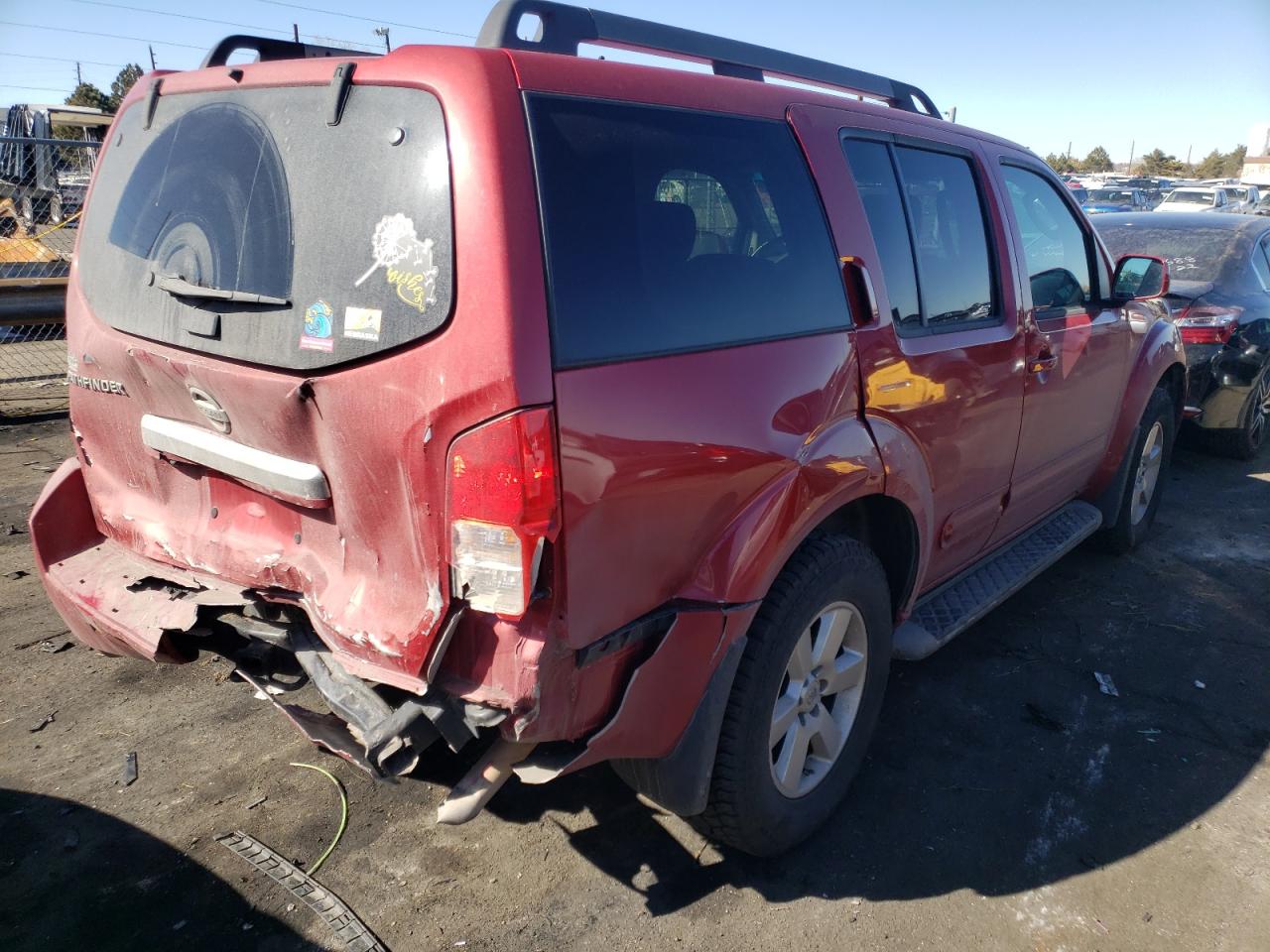 Photo 4 from auction – 2012 NISSAN PATHFINDER with VIN 5N1AR1NB1CC617609