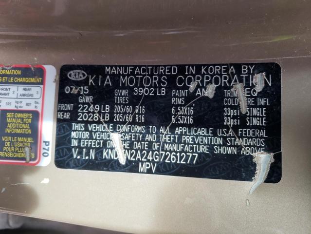 Photo 10 from auction – 2016 KIA SOUL with VIN KNDJN2A24G7261277
