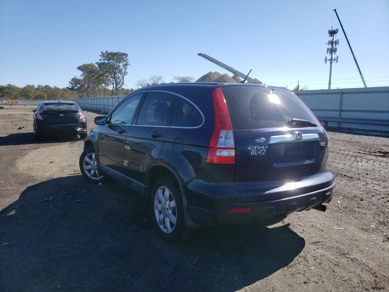 Photo 3 from auction – 2008 HONDA CR-V EX with VIN 5J6RE38548L009069