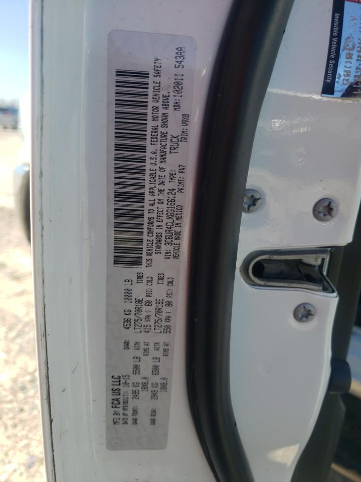 Photo 10 from auction – 2016 RAM 2500 ST with VIN 3C6UR4CLXGG166124