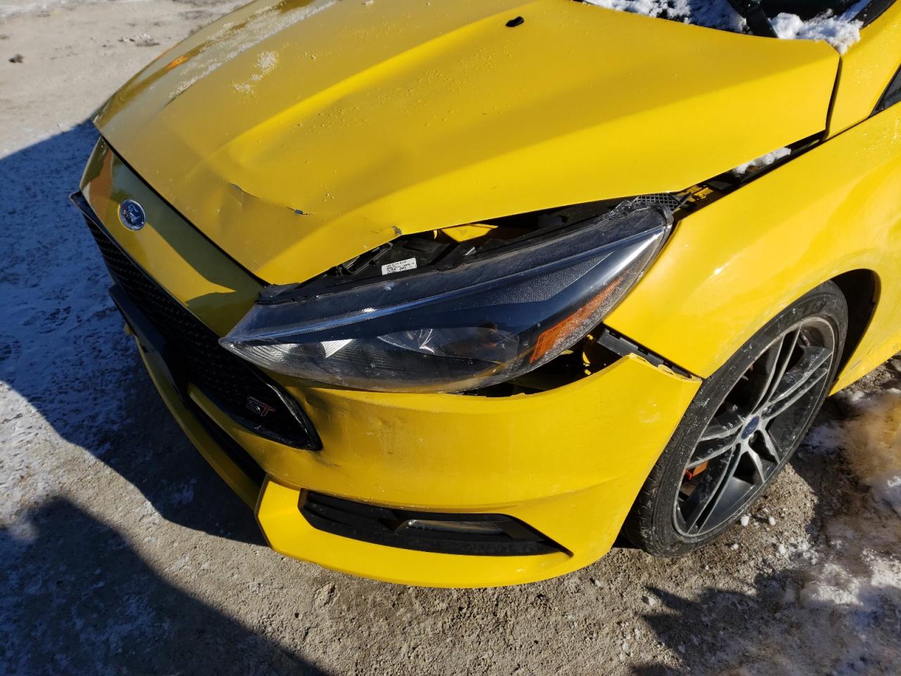 Photo 9 from auction – 2018 FORD FOCUS ST with VIN 1FADP3L90JL211343
