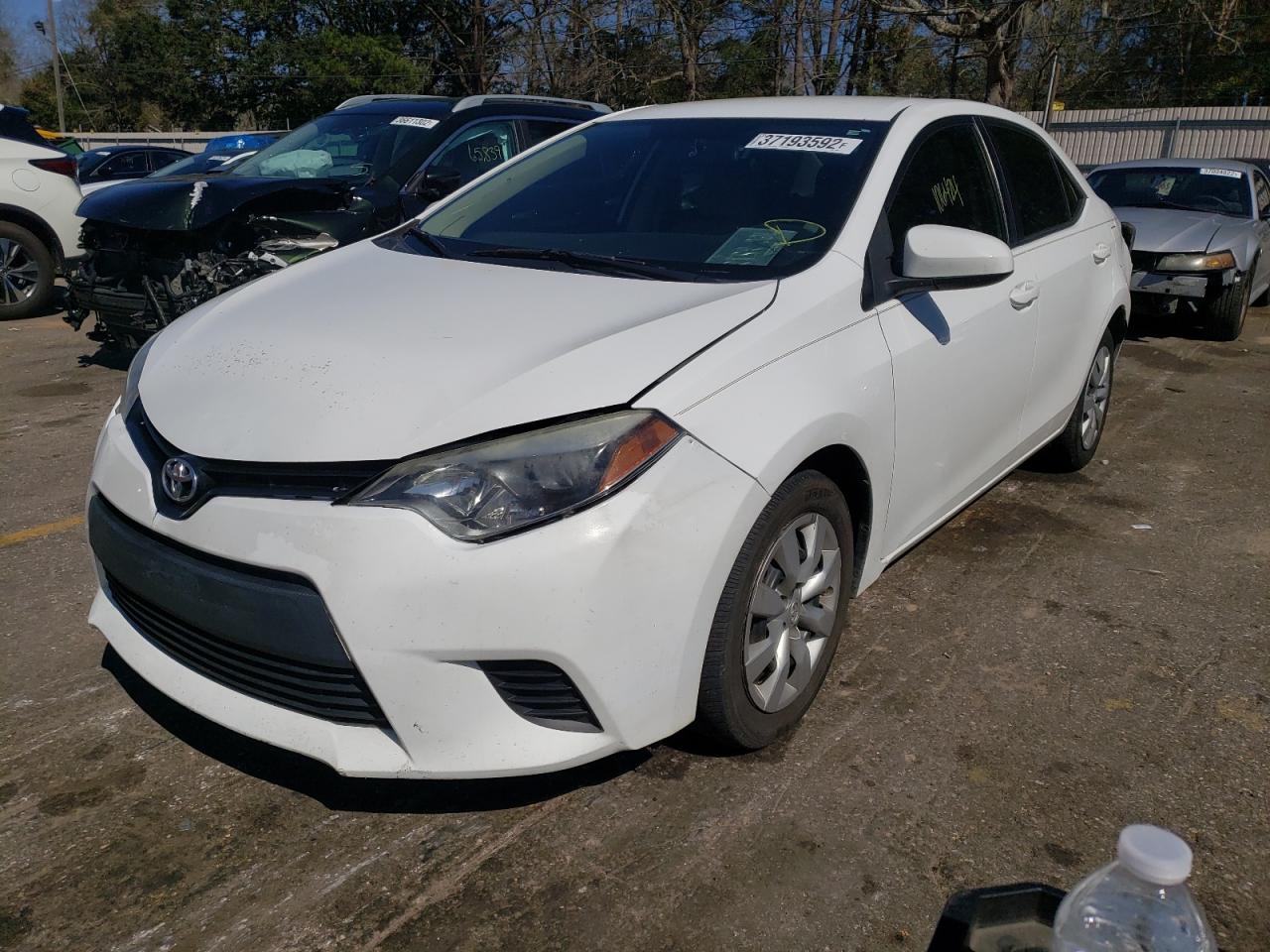 Photo 2 from auction – 2014 TOYOTA COROLLA L with VIN 2T1BURHE9EC159906