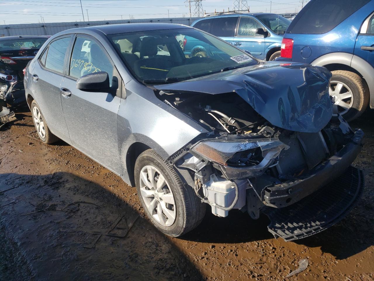 TOYOTA COROLLA L 2015 with VIN 2T1BURHE3FC469356 - Photo from auction