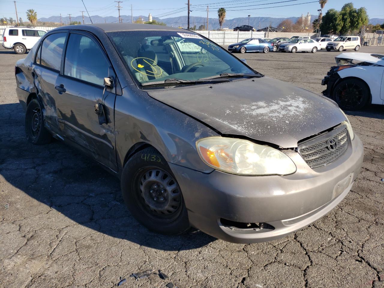 TOYOTA COROLLA 2007 with VIN 1NXBR32E77Z889595 - Photo from auction