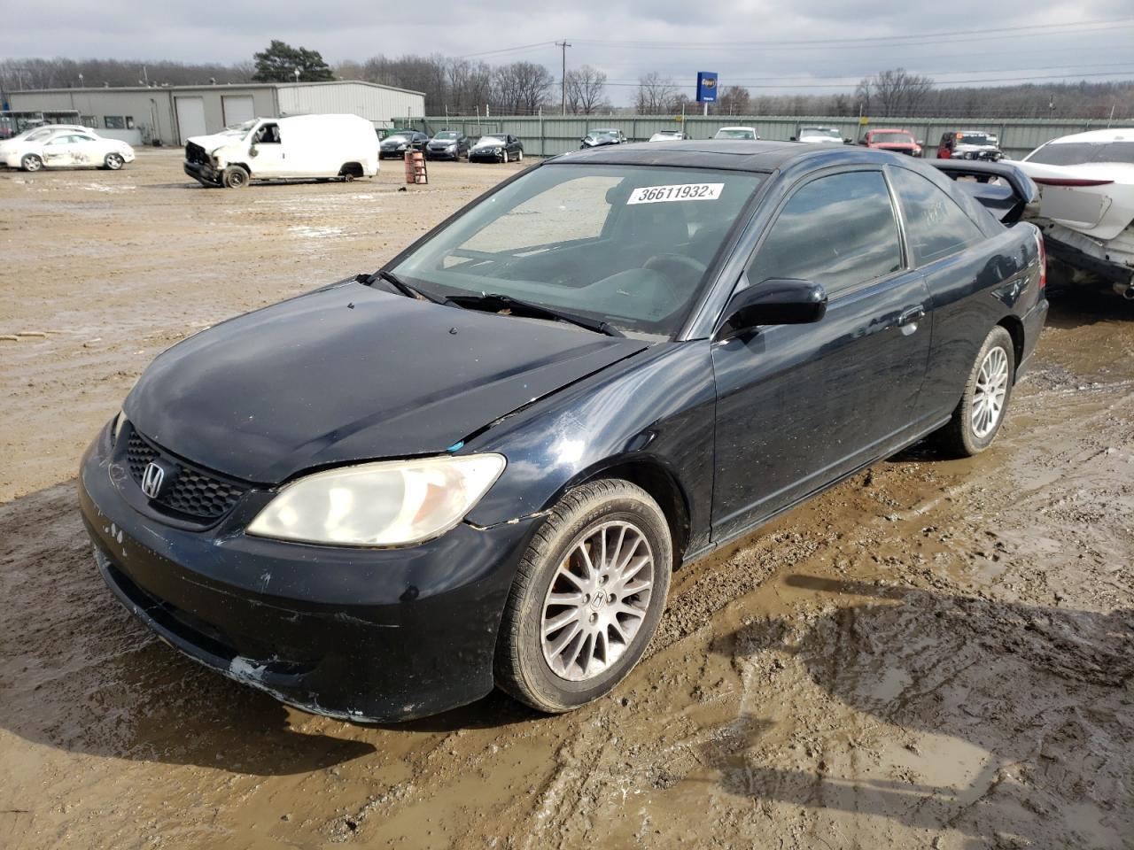Photo 2 from auction – 2005 HONDA CIVIC EX with VIN 1HGEM22995L028212