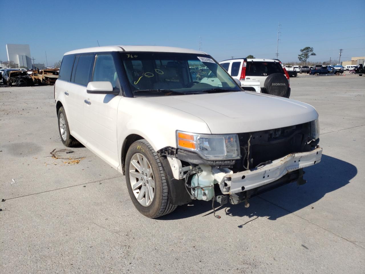 FORD FLEX SEL 2012 with VIN 2FMGK5CC2CBD19748 - Photo from auction
