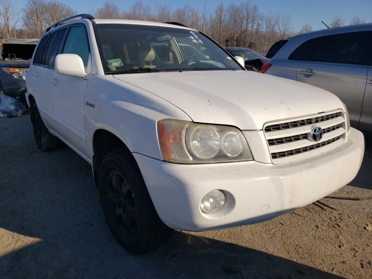 TOYOTA HIGHLANDER 2002 with VIN JTEHF21A420093818 - Photo from auction