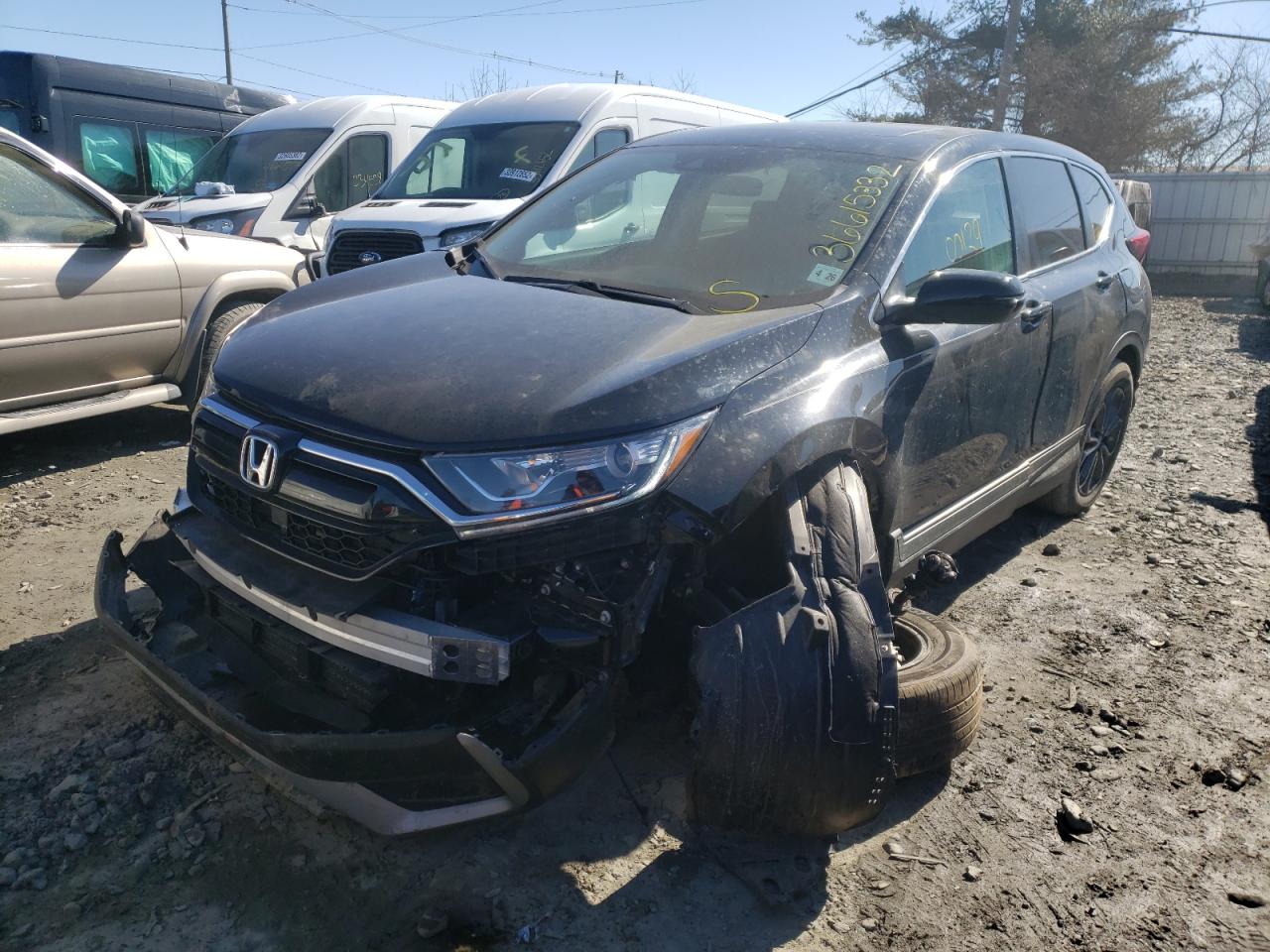 Photo 2 from auction – 2021 HONDA CR-V EX with VIN 7FARW2H58ME000356