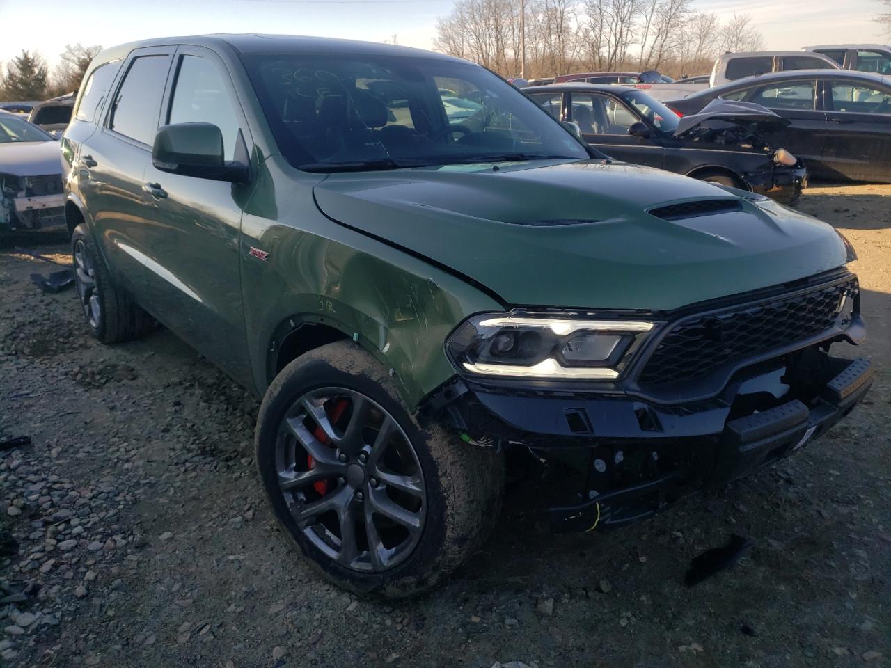 DODGE DURANGO SR 2021 with VIN 1C4SDJGJ8MC719941 - Photo from auction