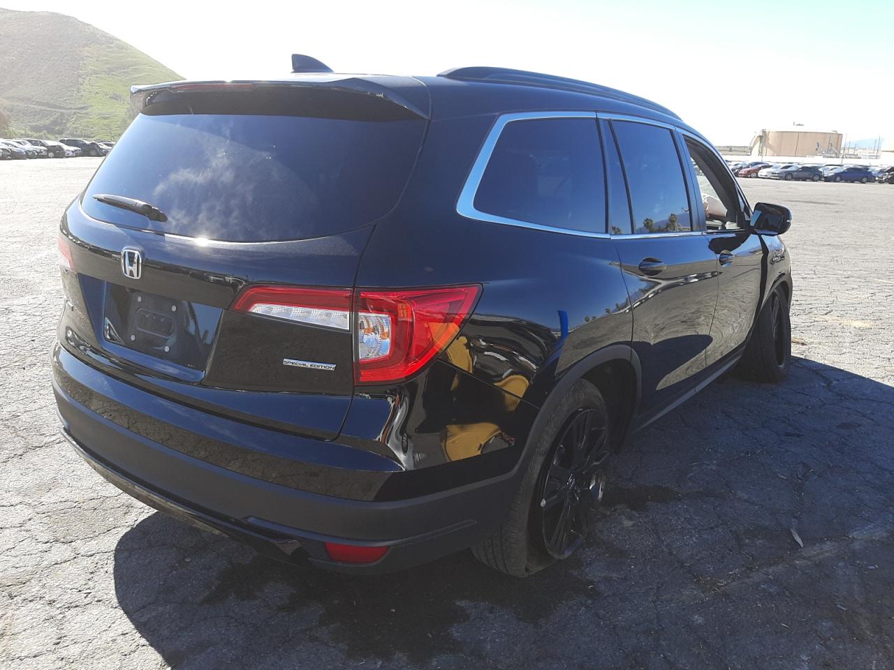 Photo 4 from auction – 2021 HONDA PILOT SE with VIN 5FNYF5H27MB022637