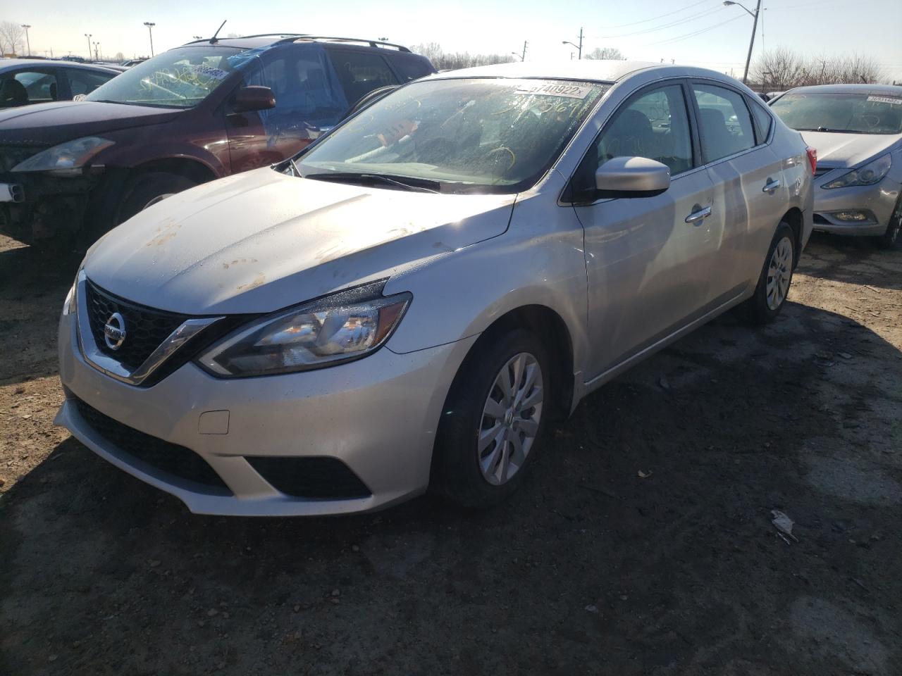 Photo 2 from auction – 2016 NISSAN SENTRA S with VIN 3N1AB7AP1GY305691