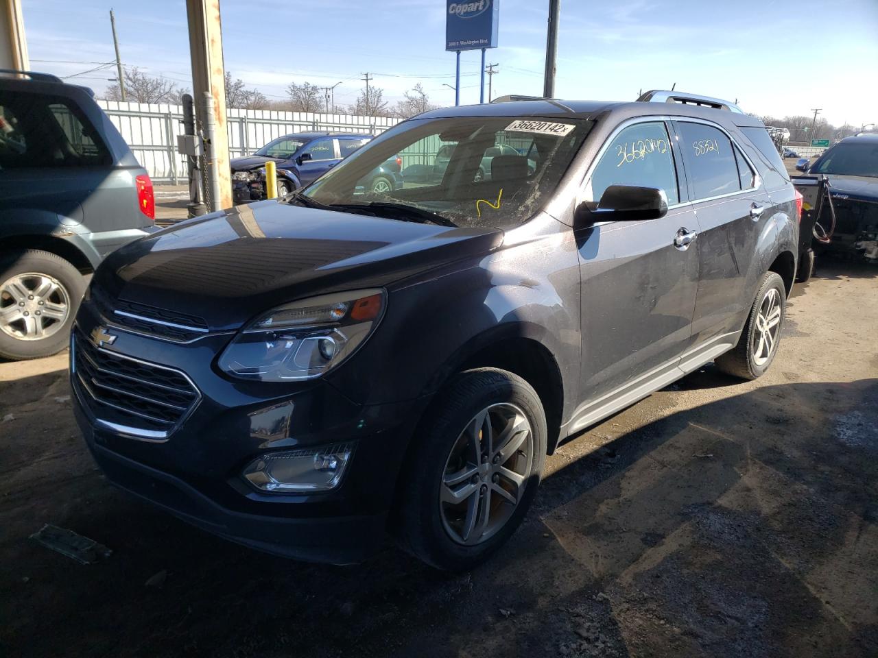 Photo 2 from auction – 2016 CHEVROLET EQUINOX LT with VIN 2GNFLGE34G6212194
