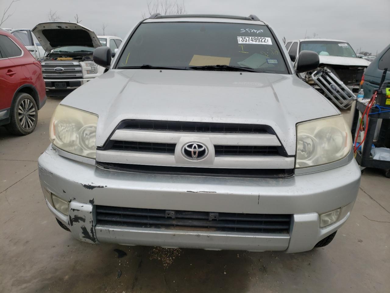 Photo 7 from auction – 2004 TOYOTA 4RUNNER SR with VIN JTEZU14R740027885