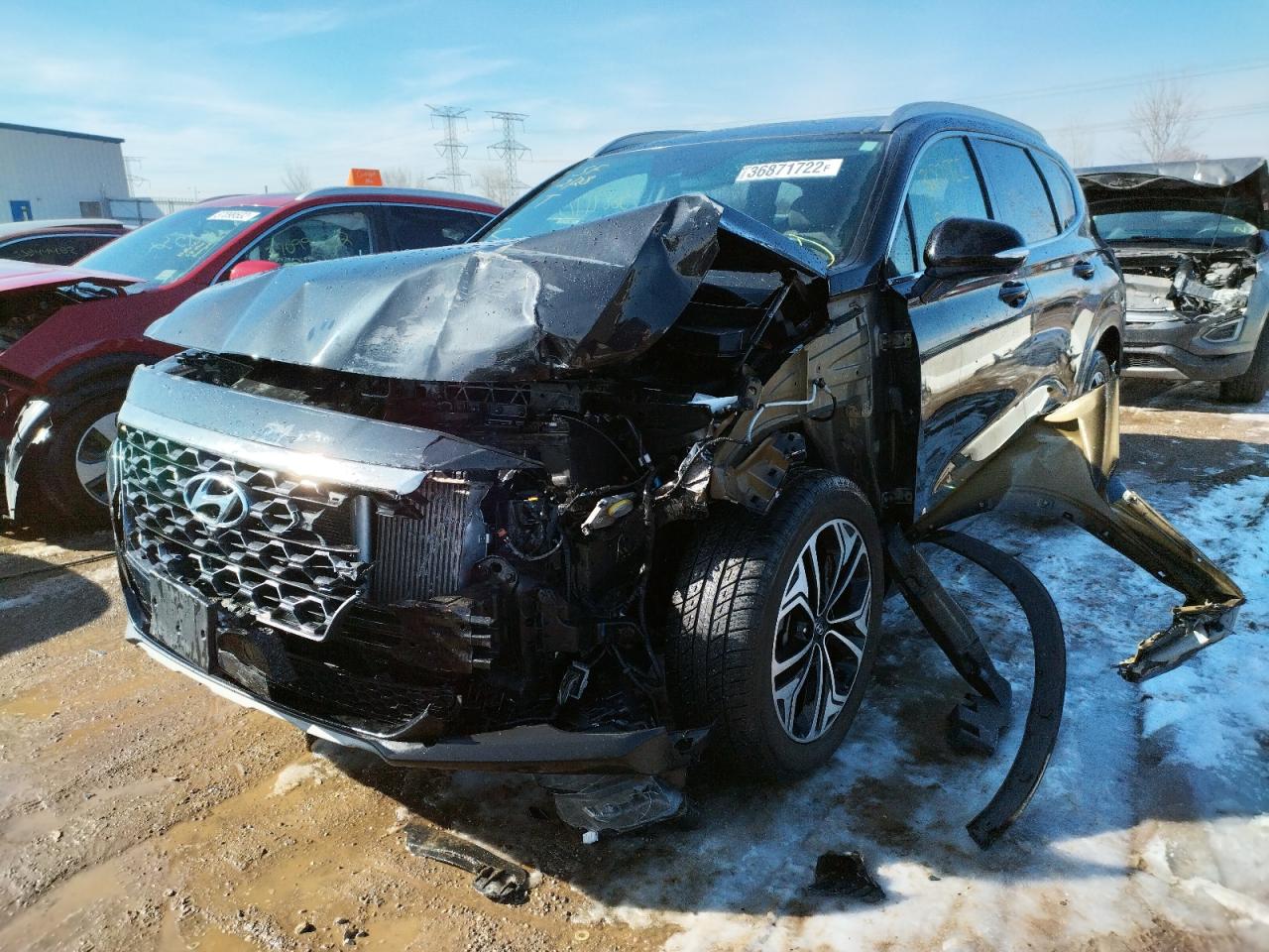 Photo 2 from auction – 2019 HYUNDAI SANTA FE L with VIN 5NMS5CAA4KH066895