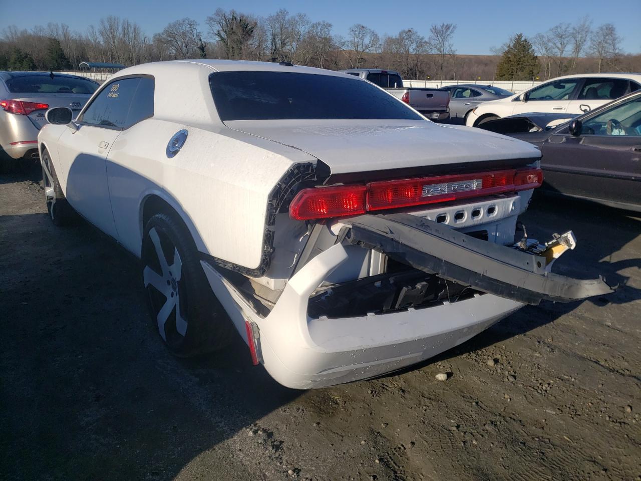 Photo 3 from auction – 2012 DODGE CHALLENGER with VIN 2C3CDYAG3CH168263