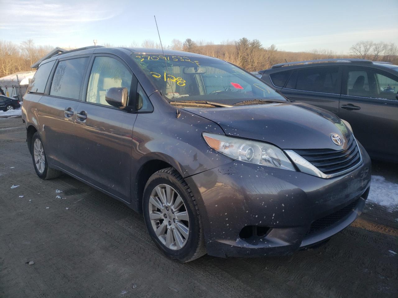TOYOTA SIENNA LE 2012 with VIN 5TDJK3DC3CS045441 - Photo from auction
