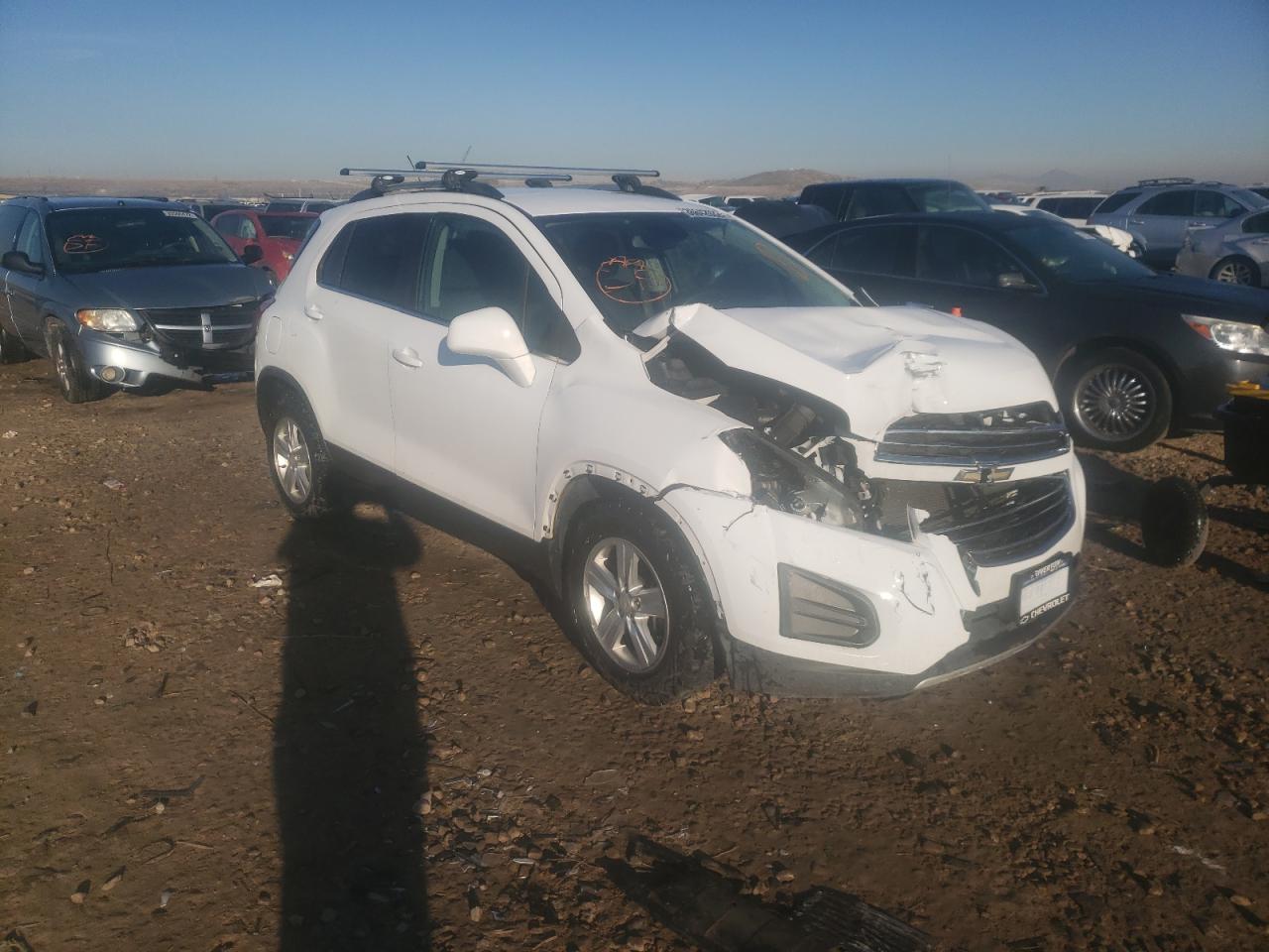 CHEVROLET TRAX 1LT 2016 with VIN 3GNCJLSB7GL157782 - Photo from auction