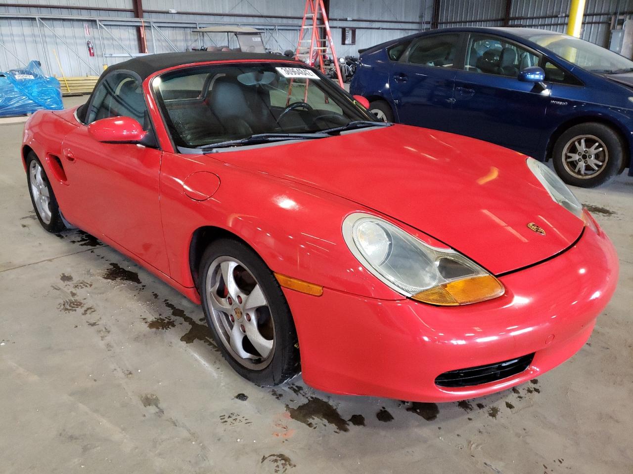 PORSCHE BOXSTER 2001 with VIN WP0CA29891U625988 - Photo from auction