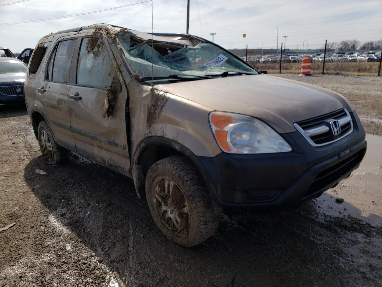 Photo 1 from auction – 2002 HONDA CR-V EX with VIN JHLRD78852C074565