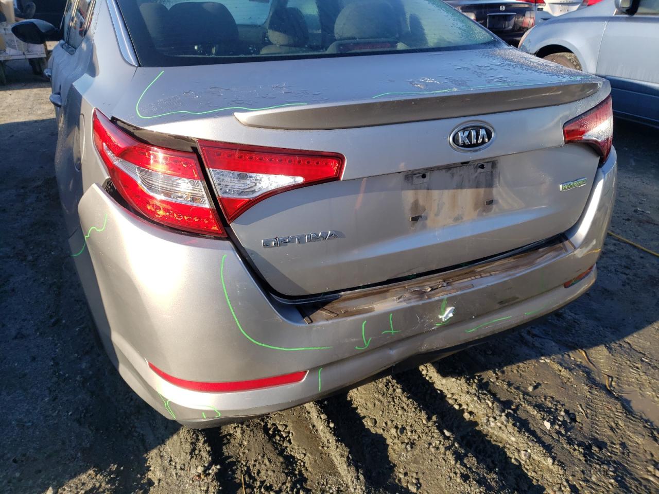 Photo 9 from auction – 2011 KIA OPTIMA HYB with VIN KNAGM4AD6B5008117