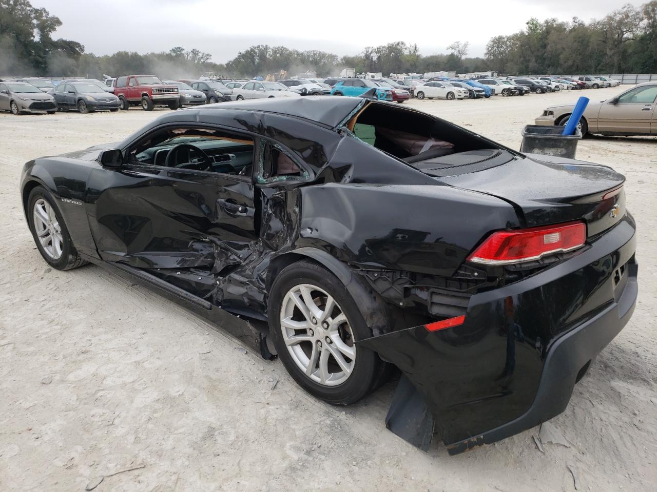 Photo 3 from auction – 2014 CHEVROLET CAMARO LS with VIN 2G1FA1E31E9174181