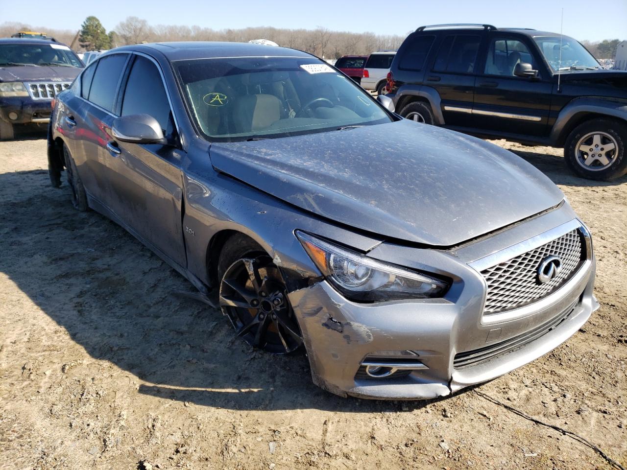INFINITI Q50 PREMIU 2017 with VIN JN1EV7AP3HM741701 - Photo from auction