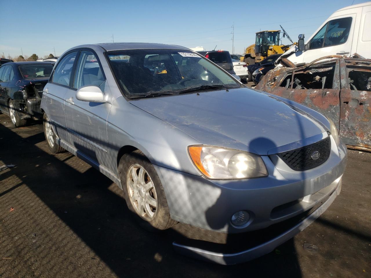 KIA SPECTRA LX 2006 with VIN KNAFE121665240895 - Photo from auction