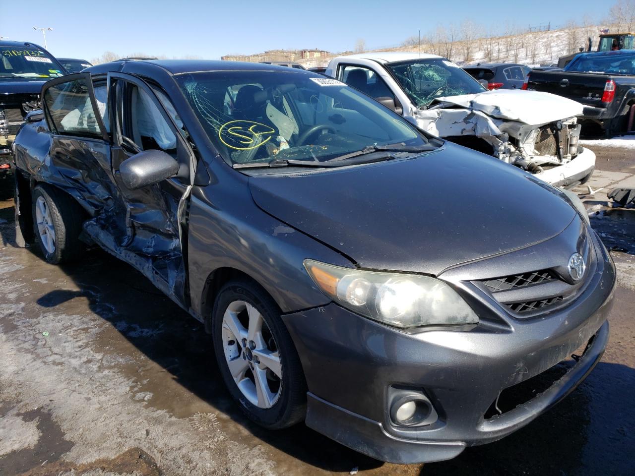 TOYOTA COROLLA BA 2011 with VIN 2T1BU4EE1BC538806 - Photo from auction
