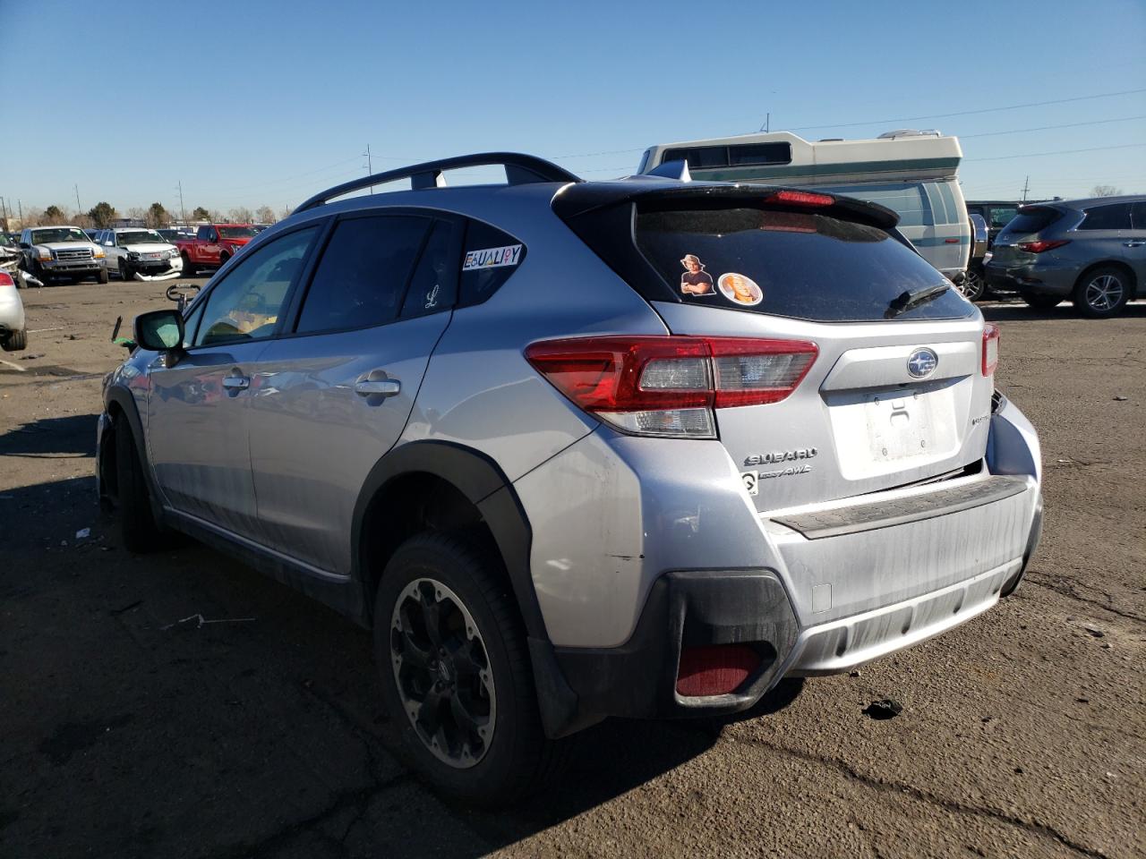 Photo 3 from auction – 2021 SUBARU CROSSTREK with VIN JF2GTAPC7M8373315