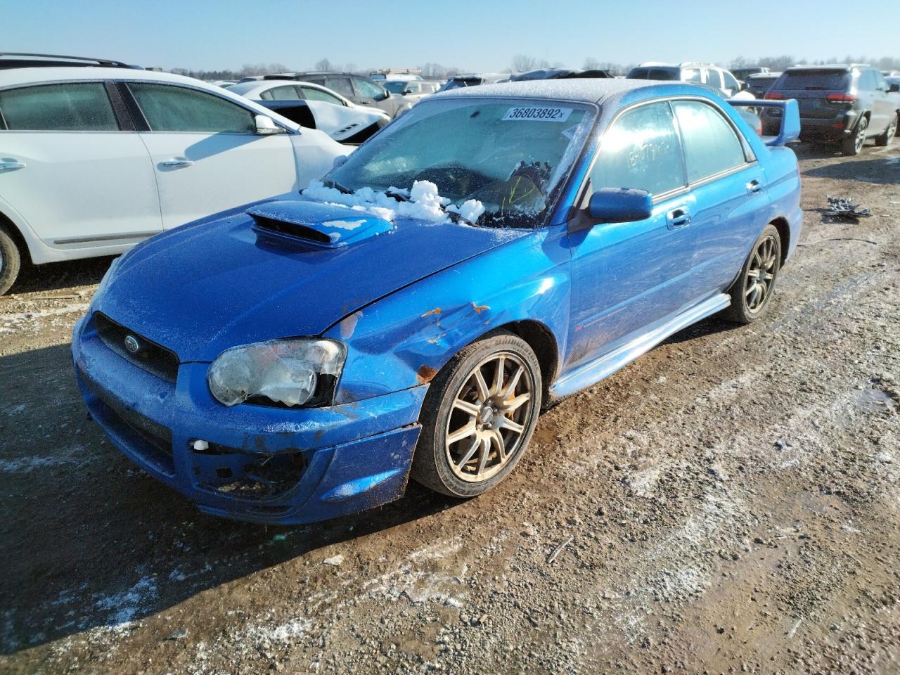Photo 2 from auction – 2004 SUBARU IMPREZA WR with VIN JF1GD70654L520883