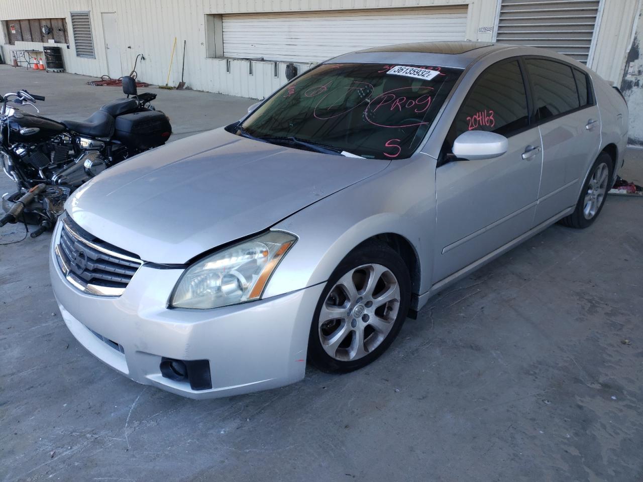 Photo 2 from auction – 2007 NISSAN MAXIMA SE with VIN 1N4BA41E27C835023